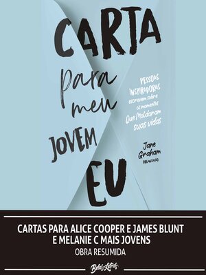 cover image of Cartas para Alice Cooper e James Blunt e Melanie C mais jovens